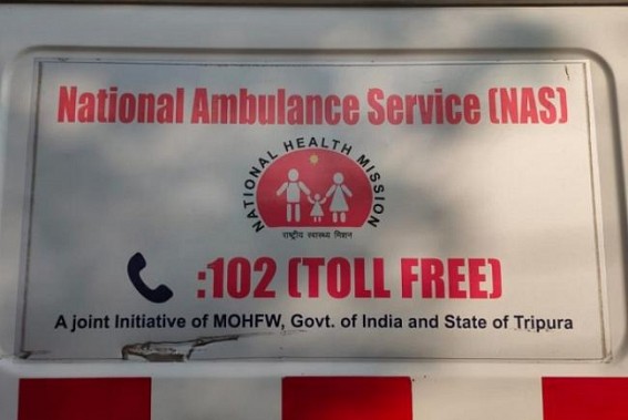 Deplorable Health Services under Health Minister Biplab Deb: Patients will not get 102 Ambulance services from now onwards